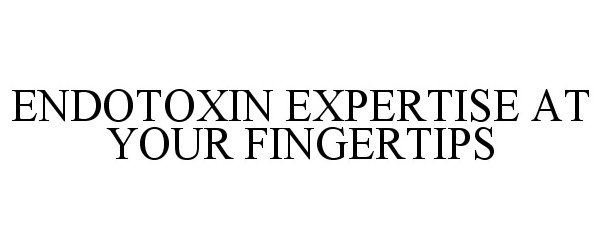 Trademark Logo ENDOTOXIN EXPERTISE AT YOUR FINGERTIPS