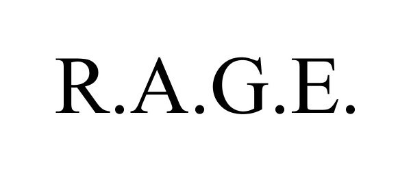 Trademark Logo R.A.G.E.