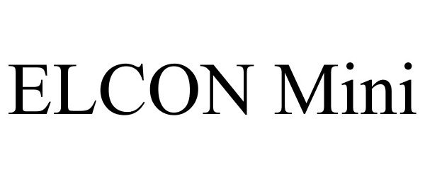 Trademark Logo ELCON MINI