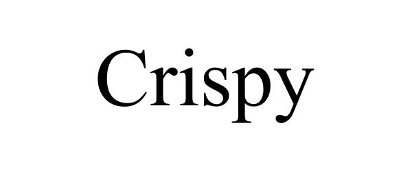 Trademark Logo CRISPY