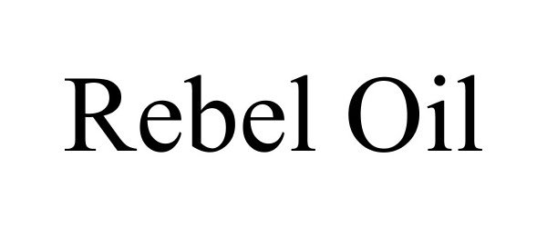 Trademark Logo REBEL OIL