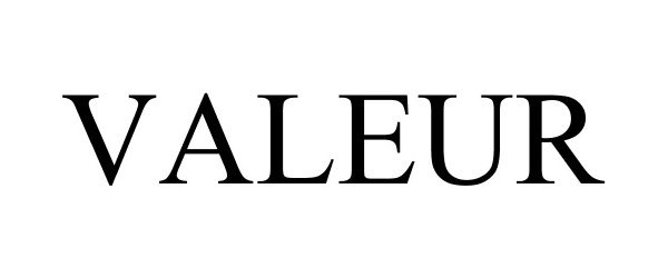 Trademark Logo VALEUR