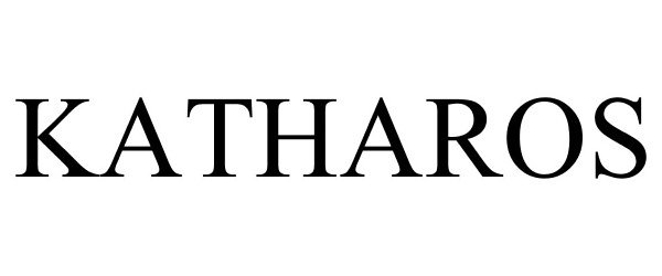 Trademark Logo KATHAROS