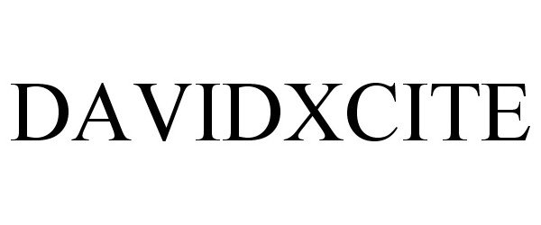 Trademark Logo DAVIDXCITE