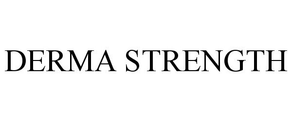 Trademark Logo DERMA STRENGTH