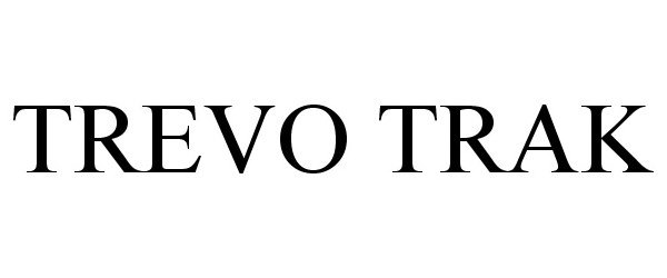 Trademark Logo TREVO TRAK