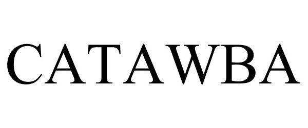Trademark Logo CATAWBA