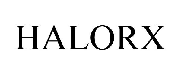 Trademark Logo HALORX
