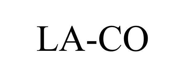 Trademark Logo LA-CO