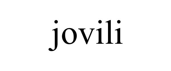 Trademark Logo JOVILI