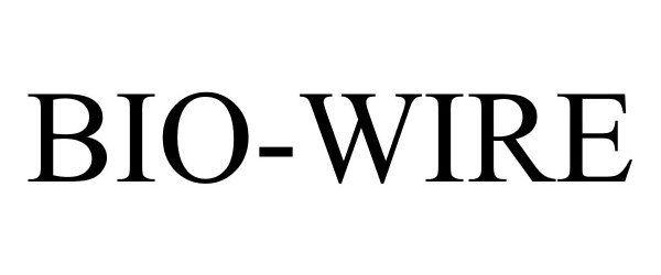 Trademark Logo BIO-WIRE