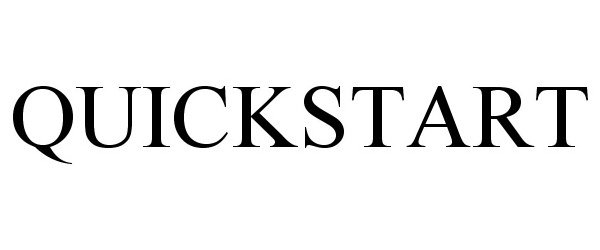Trademark Logo QUICKSTART