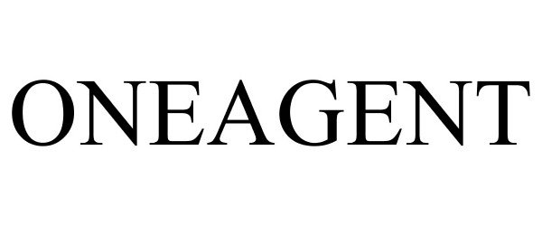 Trademark Logo ONEAGENT