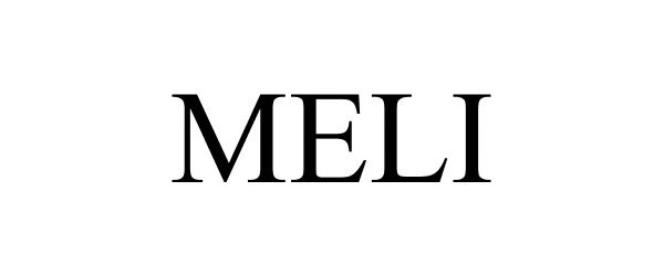 Trademark Logo MELI