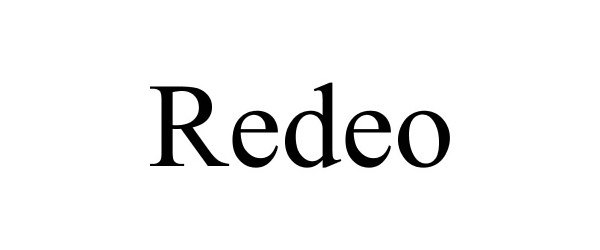 Trademark Logo REDEO