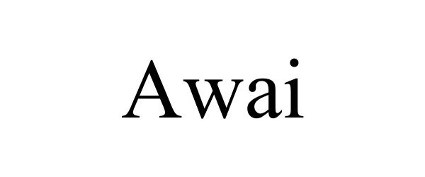 Trademark Logo AWAI