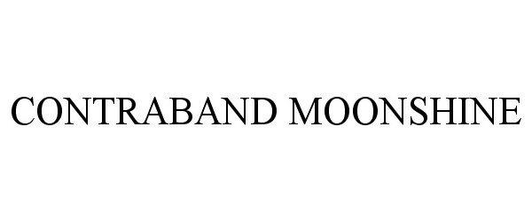 Trademark Logo CONTRABAND MOONSHINE