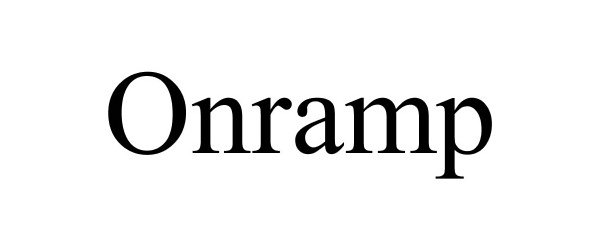 Trademark Logo ONRAMP