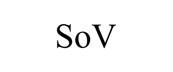  SOV