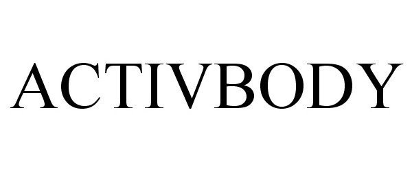 Trademark Logo ACTIVBODY