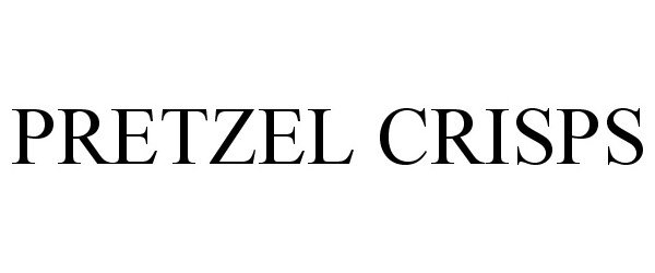 Trademark Logo PRETZEL CRISPS