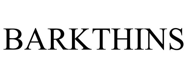 Trademark Logo BARKTHINS