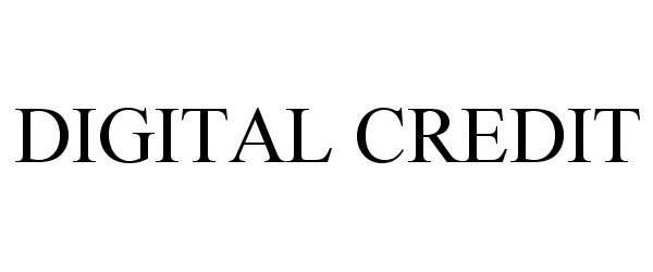  DIGITAL CREDIT