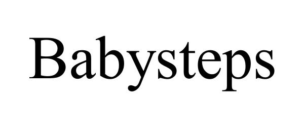 Trademark Logo BABYSTEPS