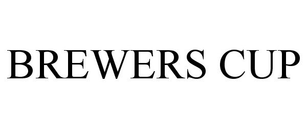 Trademark Logo BREWERS CUP