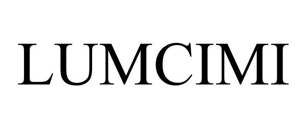 Trademark Logo LUMCIMI