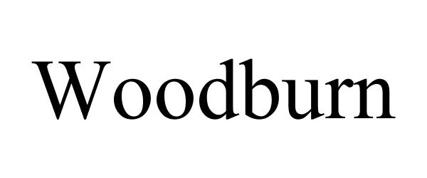 Trademark Logo WOODBURN