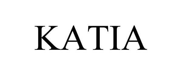 Trademark Logo KATIA