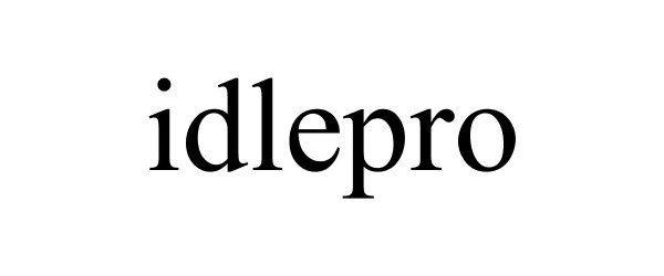 Trademark Logo IDLEPRO