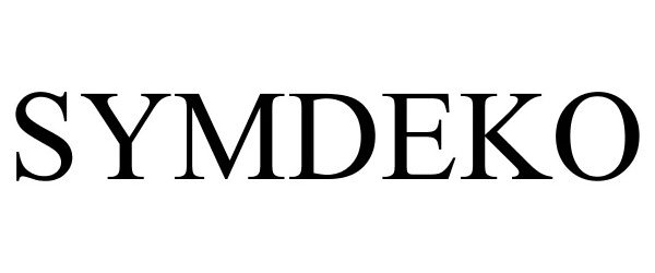 Trademark Logo SYMDEKO