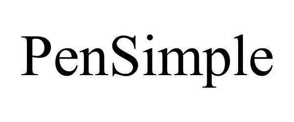 Trademark Logo PENSIMPLE