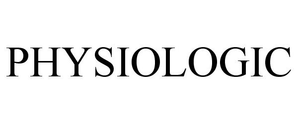 Trademark Logo PHYSIOLOGIC