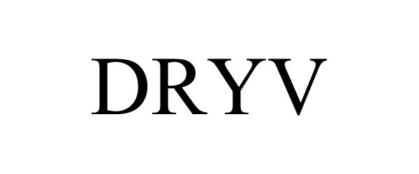 Trademark Logo DRYV
