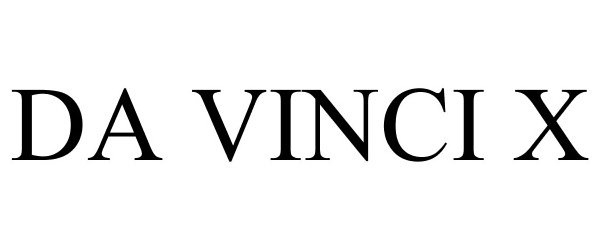 Trademark Logo DA VINCI X