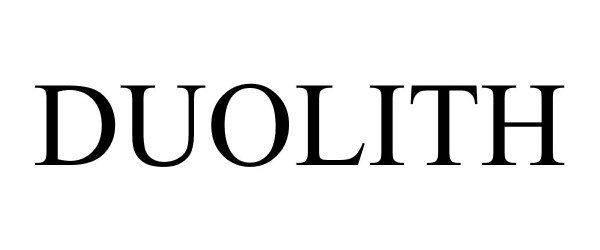 Trademark Logo DUOLITH