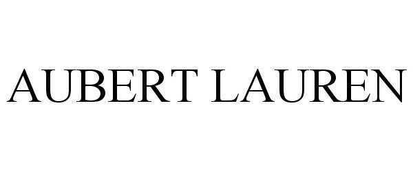 Trademark Logo AUBERT LAUREN