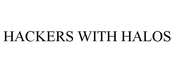Trademark Logo HACKERS WITH HALOS