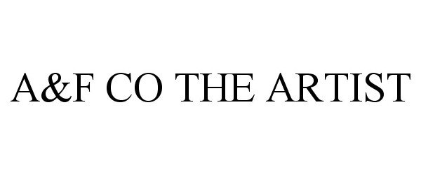  A&amp;F CO THE ARTIST