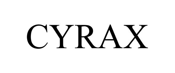 Trademark Logo CYRAX