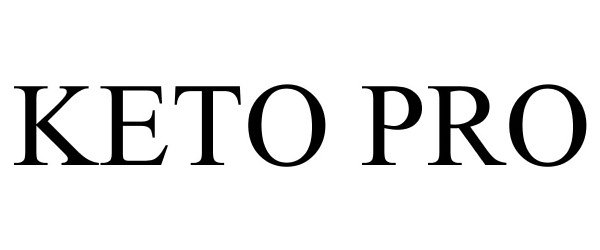Trademark Logo KETO PRO