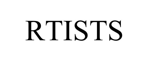 Trademark Logo RTIST