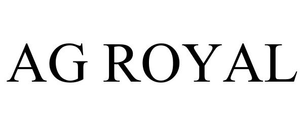Trademark Logo AG ROYAL