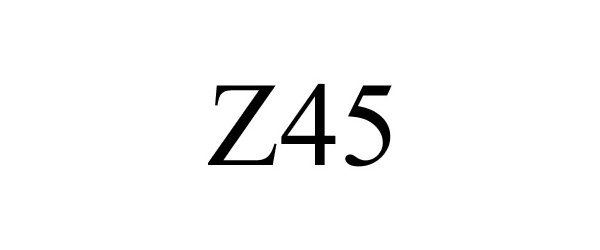 Trademark Logo Z45