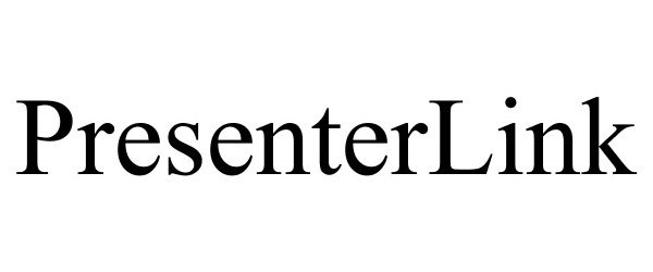 Trademark Logo PRESENTERLINK