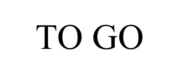 Trademark Logo TO GO