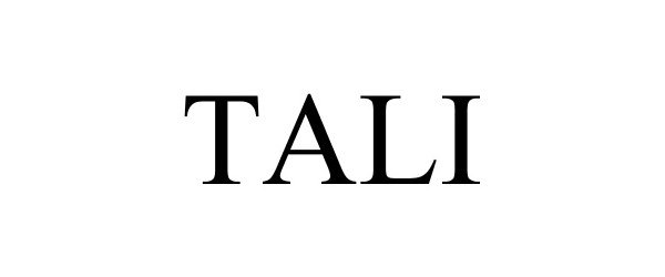 Trademark Logo TALI